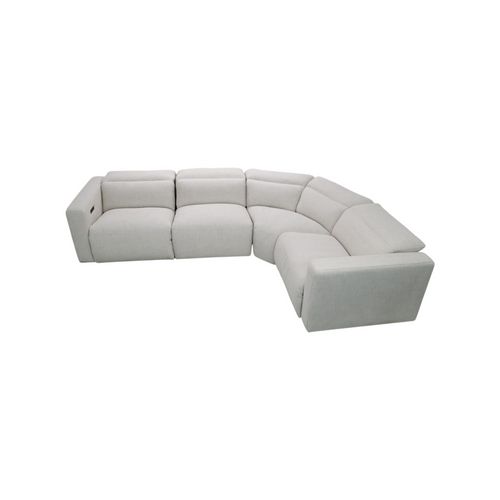 Latitude Run Alaylah Wall-Hugger Power Reclining Sectional, image 4