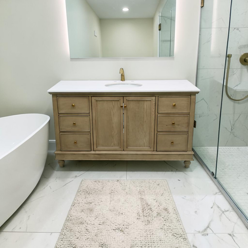Charlton Home Dorismar Single Bathroom Vanity Set