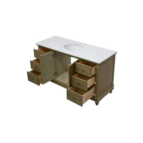 Charlton Home Dorismar Single Bathroom Vanity Set, image 8