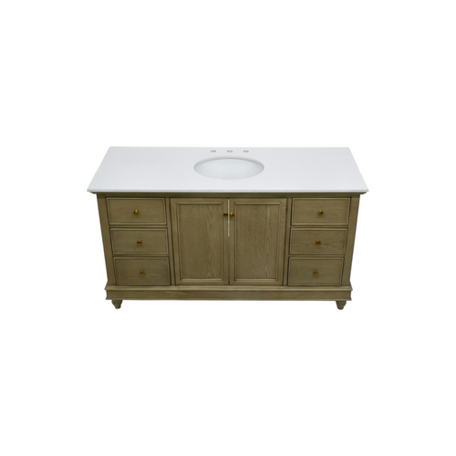 Charlton Home Dorismar Single Bathroom Vanity Set, image 4