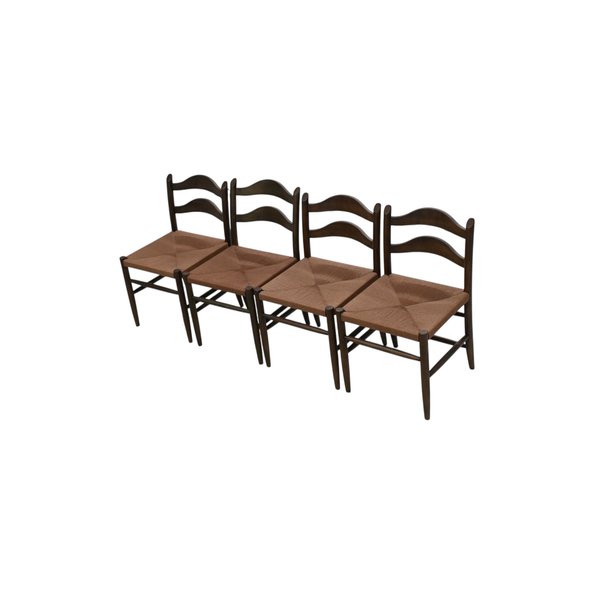 Kydeco Hillside Dining Chair Set of 4 - Espresso Ash