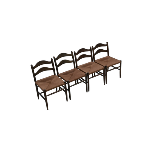 Kydeco Hillside Dining Chair Set of 4 - Espresso Ash, image 5