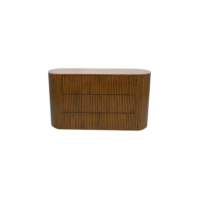 Latitude Run Ellison Fluted Solid Wood Dresser, Fully Assembled, image 2