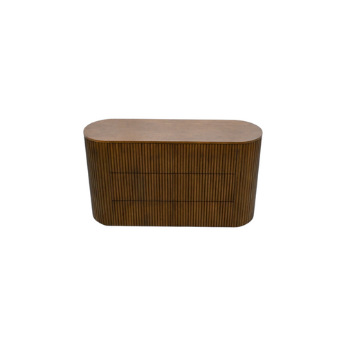 Latitude Run Ellison Fluted Solid Wood Dresser, Fully Assembled, image 3
