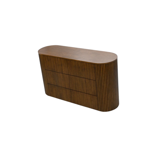 Latitude Run Ellison Fluted Solid Wood Dresser, Fully Assembled, image 4
