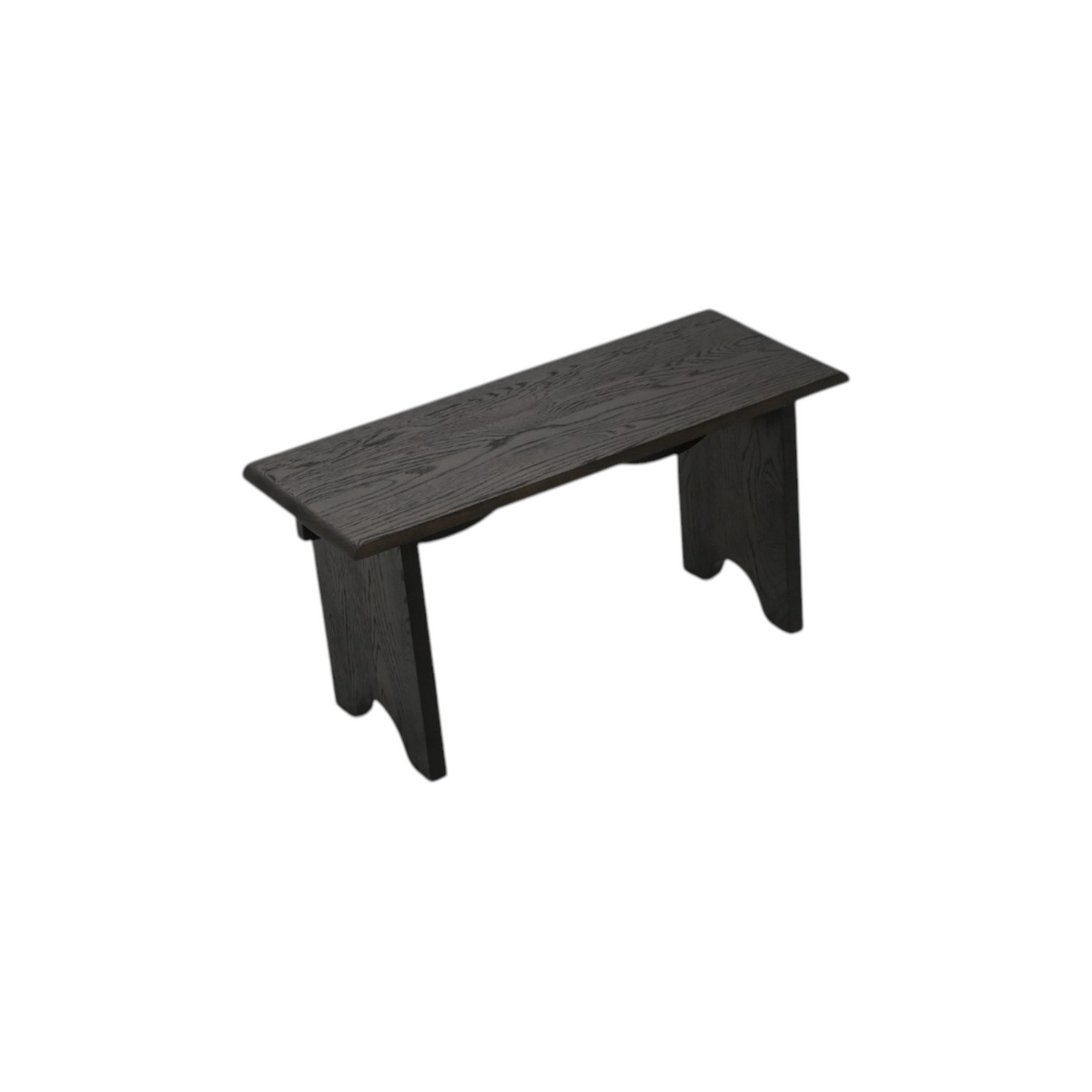 KyDeco Bowtie Bench Seats 2 - Dark Brown Oak