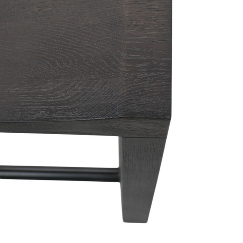 Kydeco Hollow Counter Stool Set of 2 - Dark Brown Oak, image 6