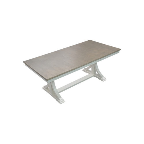 August Grove Extendable Solid Wood Base Dining Table, image 8