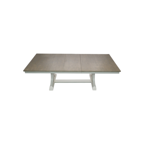 August Grove Extendable Solid Wood Base Dining Table, image 6