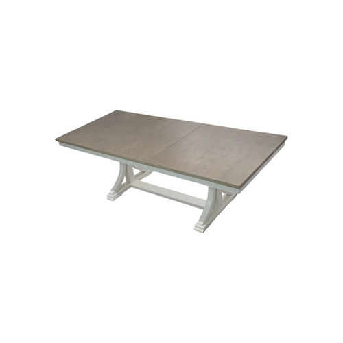 August Grove Extendable Solid Wood Base Dining Table, image 3