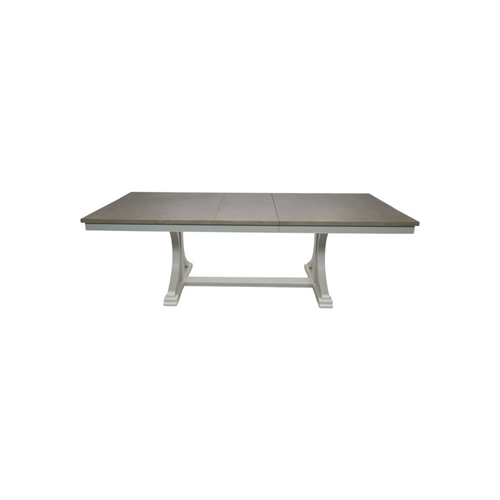 August Grove Extendable Solid Wood Base Dining Table, image 9
