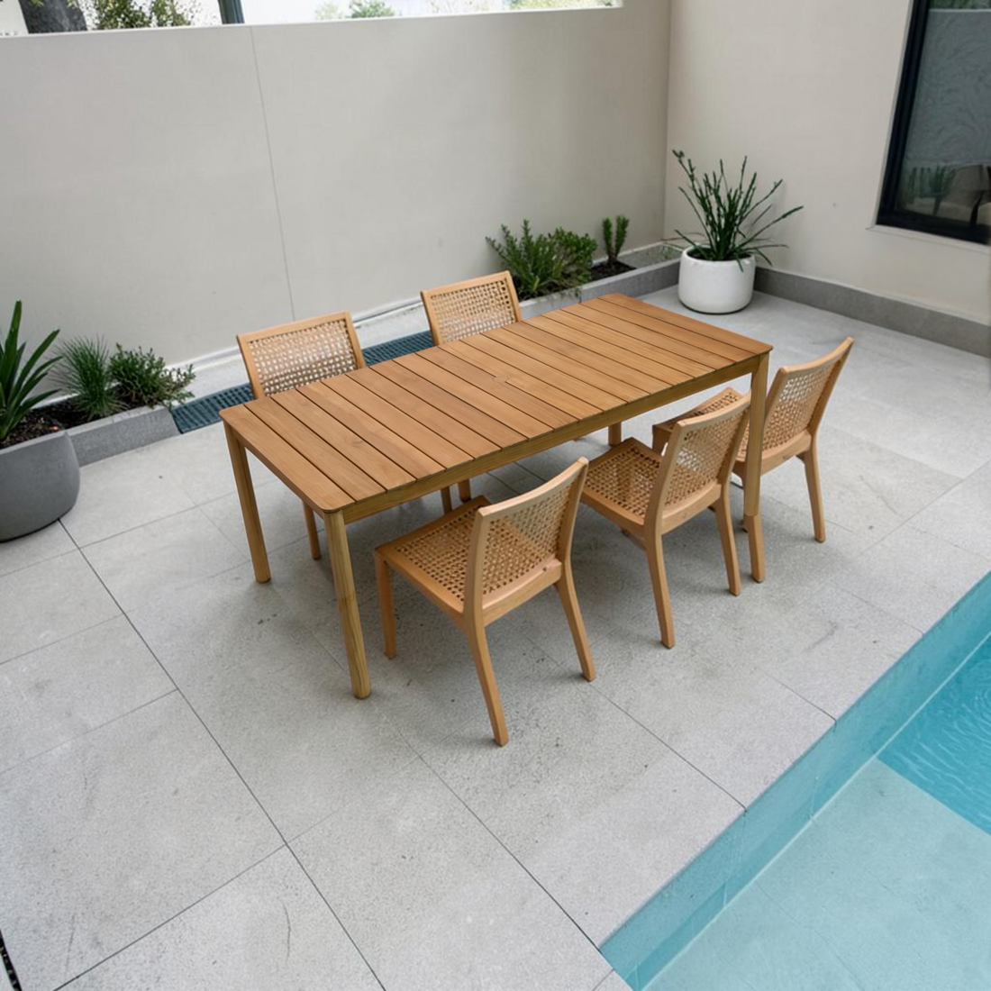 Neighbor Haven Outdoor Dining Table