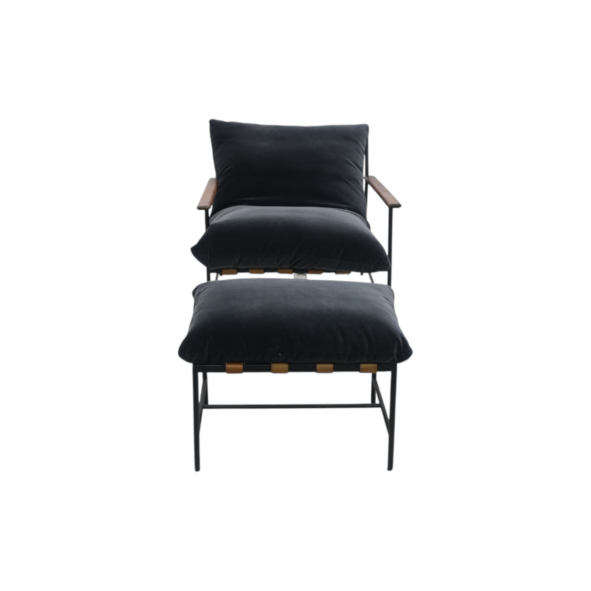 Denver Modern Vail Lounge Chair and Ottoman Set