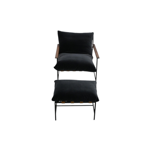 Denver Modern Vail Lounge Chair and Ottoman Set, image 5