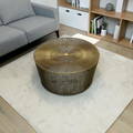 Studio A Home Radiance Coffee Table-Antique Brass