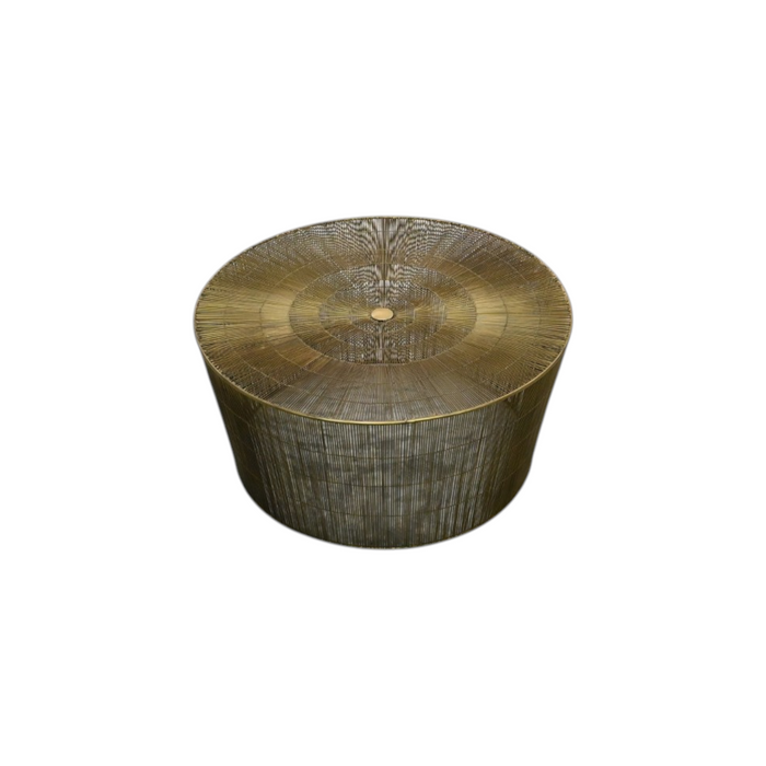 Studio A Home Radiance Coffee Table-Antique Brass, image 2