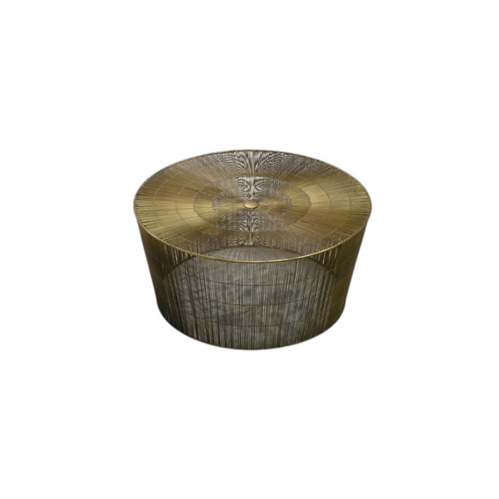 Studio A Home Radiance Coffee Table-Antique Brass, image 3