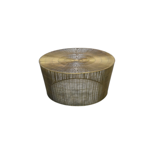 Studio A Home Radiance Coffee Table-Antique Brass, image 4