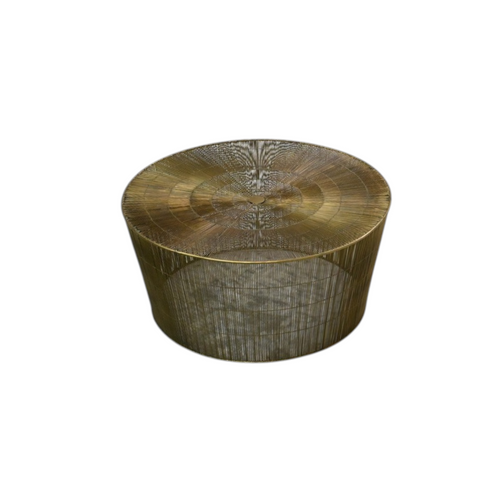 Studio A Home Radiance Coffee Table-Antique Brass, image 5