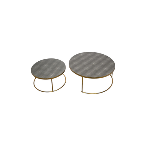 Mercer41 Rudin Gray Nesting Coffee Tables, image 5