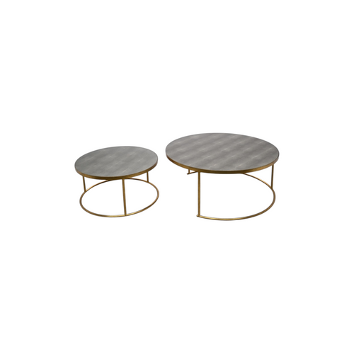 Mercer41 Rudin Gray Nesting Coffee Tables, image 7