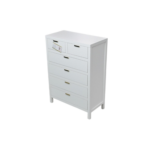 Wade Logan Milburn Carmel 6 Drawer Chest, image 3