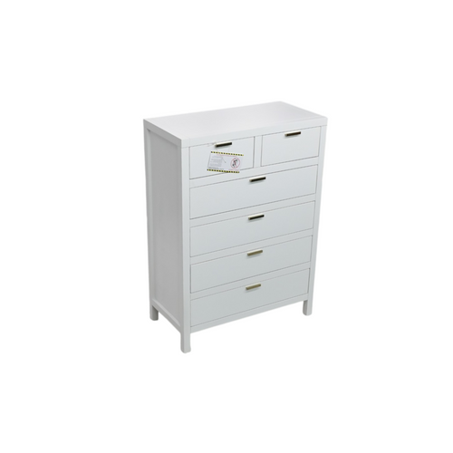 Wade Logan Milburn Carmel 6 Drawer Chest, image 5