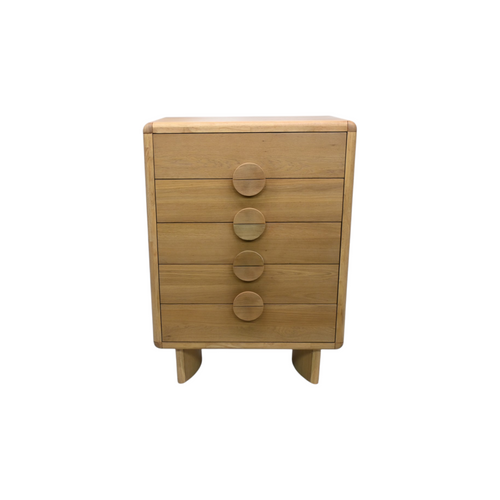 AllModern Gabrielle Chest, Light Oak, image 1