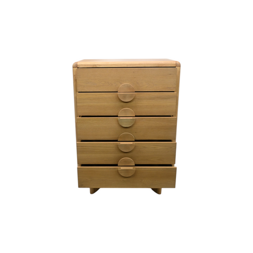 AllModern Gabrielle Chest, Light Oak, image 6