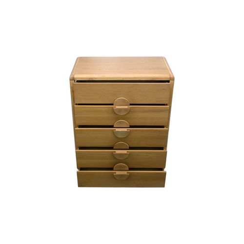 AllModern Gabrielle Chest, Light Oak, image 8