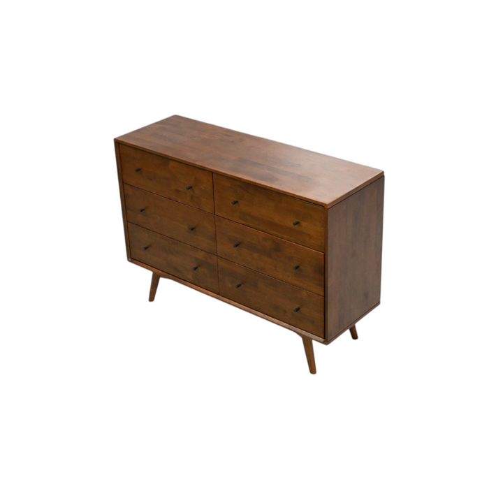 Mercury Row Chiasson Solid Wood 6 - Drawer Dresser, image 3