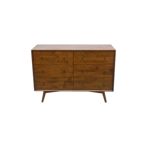 Mercury Row Chiasson Solid Wood 6 - Drawer Dresser, image 2
