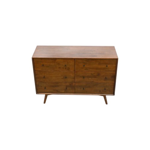 Mercury Row Chiasson Solid Wood 6 - Drawer Dresser, image 4