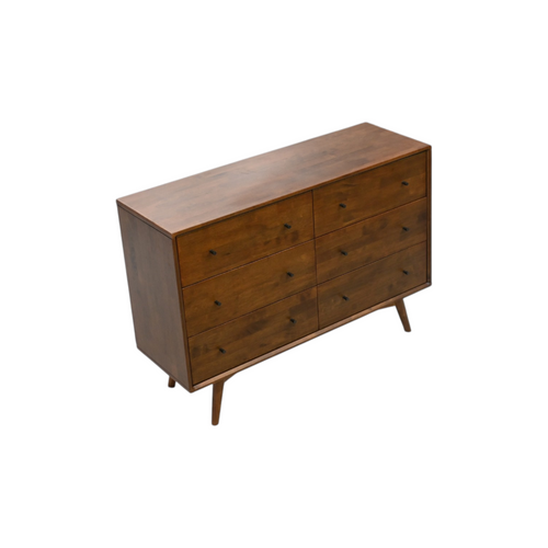Mercury Row Chiasson Solid Wood 6 - Drawer Dresser, image 5