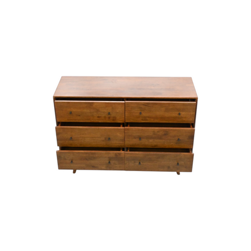 Mercury Row Chiasson Solid Wood 6 - Drawer Dresser, image 8