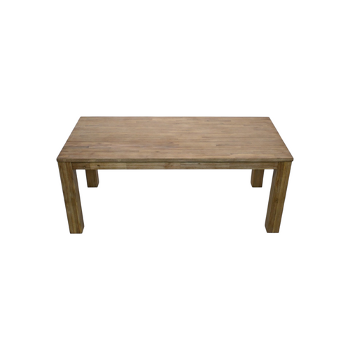Ophelia & Co. Acacia Solid Wood Dining Table, image 4