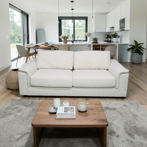 Latitude Run Polyester Upholstered Standard Sofa with Removable Cushions, image 1