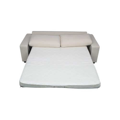 Birch Lane Alden Upholstered Sofa Bed - Beige Performance Basketweave, image 5