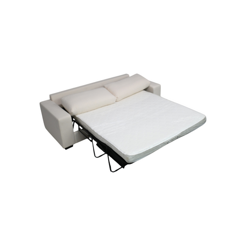 Birch Lane Alden Upholstered Sofa Bed - Beige Performance Basketweave, image 7