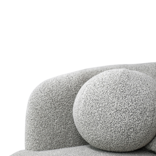 Wade Logan Theodore Modern Boucle Upholstered 3 Seat Sofa, image 6