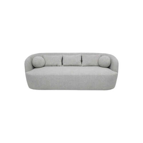 Wade Logan Theodore Modern Boucle Upholstered 3 Seat Sofa, image 3