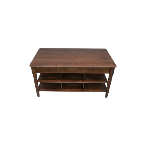 Birch Lane Darian Kitchen Island Brown, image 4