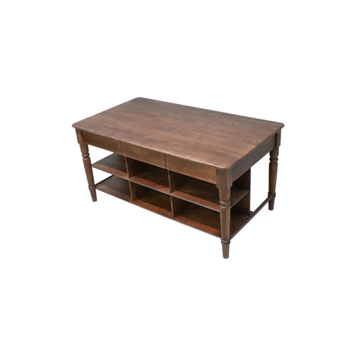 Birch Lane Darian Kitchen Island Brown, image 5