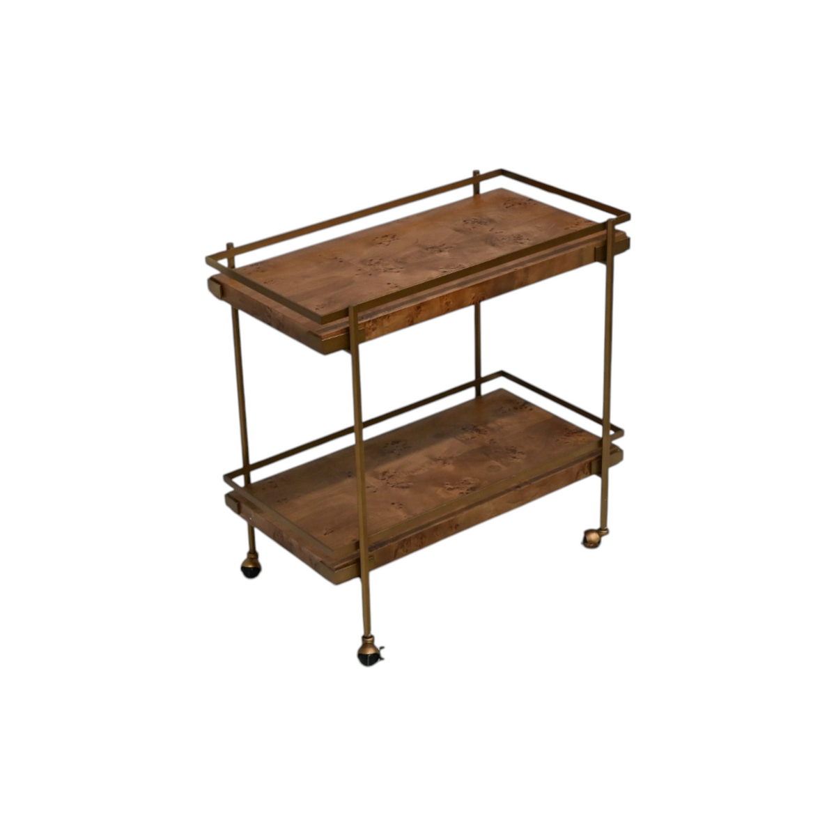 Worlds Away Cash Metal Bar Cart