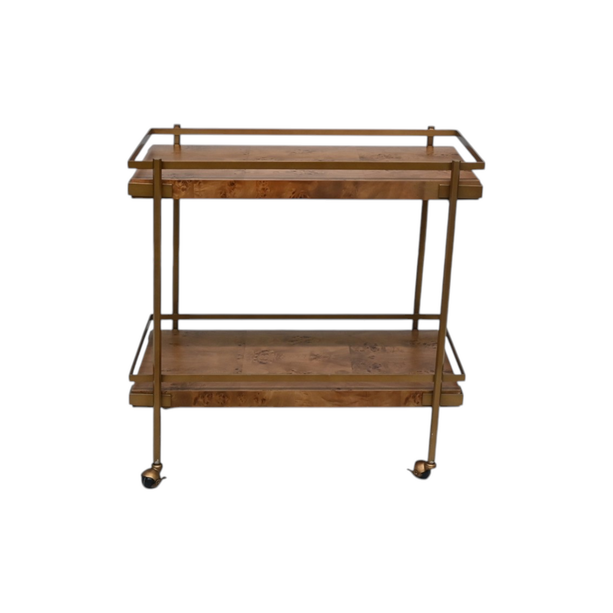 Worlds Away Cash Metal Bar Cart