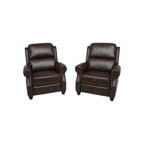 Canora Grey Classic and Overstuffed Soft Push Back Recliner (Set of 2), image 2