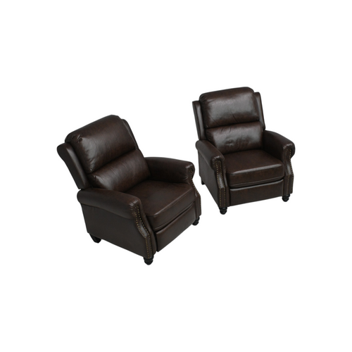 Canora Grey Classic and Overstuffed Soft Push Back Recliner (Set of 2), image 4