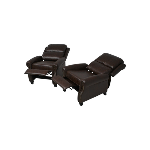 Canora Grey Classic and Overstuffed Soft Push Back Recliner (Set of 2), image 8