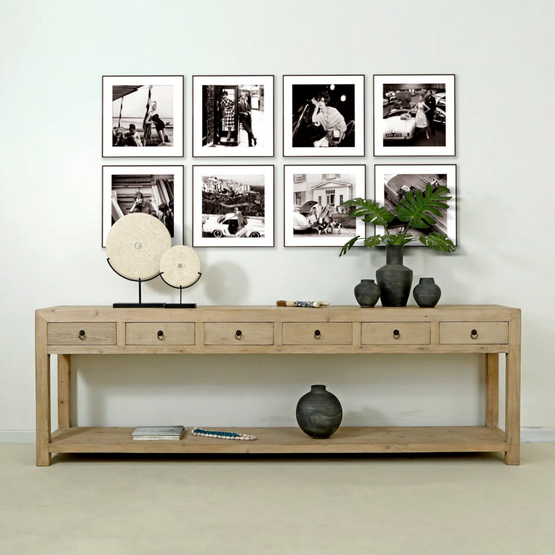 Lily's Living Solid Wood Console Table