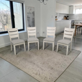 Sand & Stable Harlowe Ladder Back Upholstered Side Chair (Set of 4)